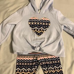 Carters girls 24 months outfit